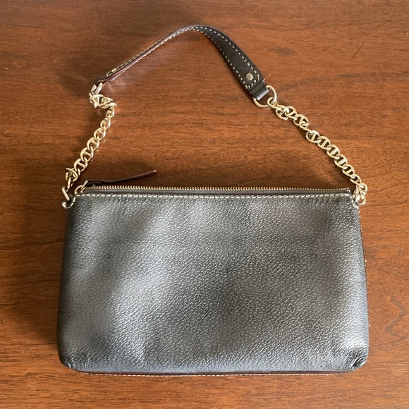 Kate Spade Silver Mini Purse with Gold Chain - Picture 2 of 7